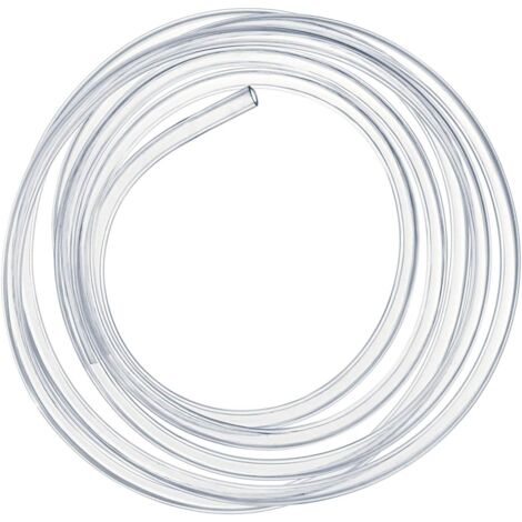 Transparenter Druckschlauch 3 Meter, 10 × 12 mm flexibles PVC-Rohr