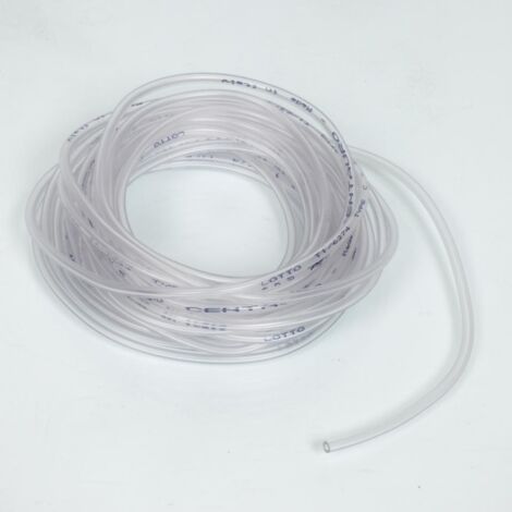 transparenter flexibler luftschlauch 2x5mm 10m centauro
