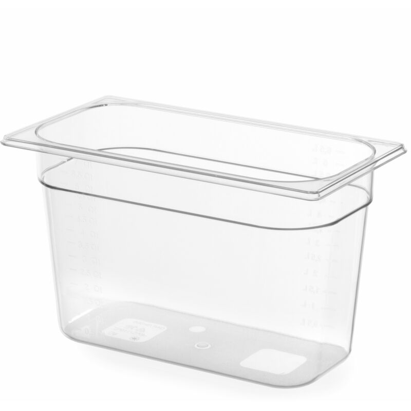 Hendi - Gastronorm-behälter 1/3, Profi Line, Gn 1/3, 2, 5l, Transparent, 325x176x(h)65mm