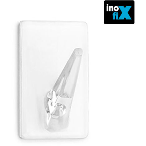 Transparenter Klebehaken (Blister mit 4 Stück) Inofix