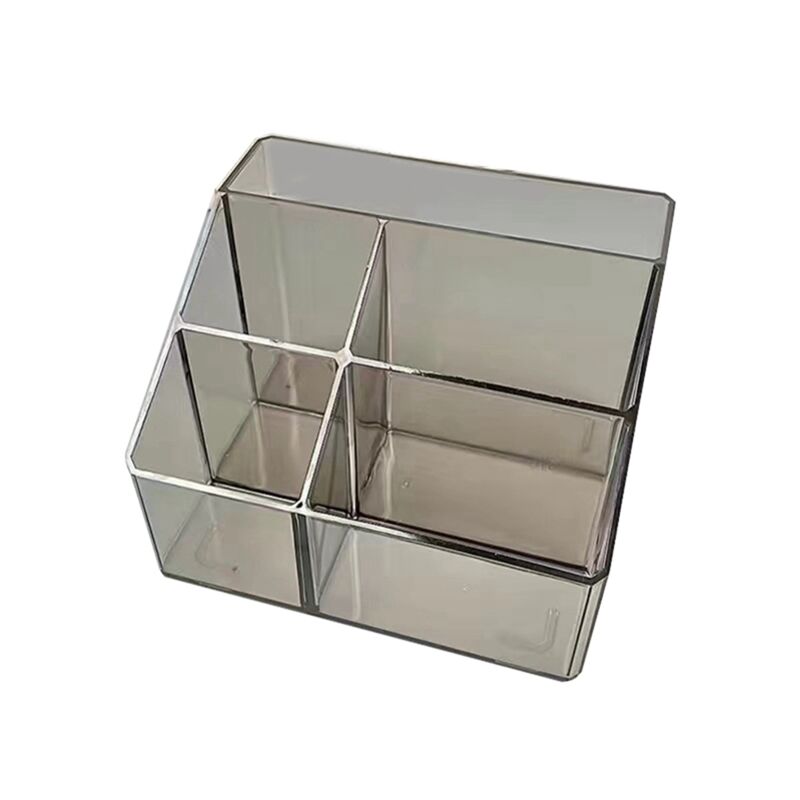 Image of Transparenter Stifte-Organizer für den Schreibtisch, Bürobedarf aus Kunststoff a