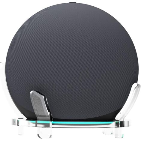 Transparenter Tischständer für Echo Dot 4 / Echo Dot 5, schraubenlos, Lautsprecherhalterung (für Echo Dot 4 / Echo Dot 5, transparent) A358