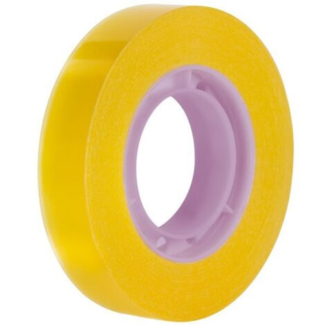 Transparentes Klebeband 12mm x 33m (gelb) Milan