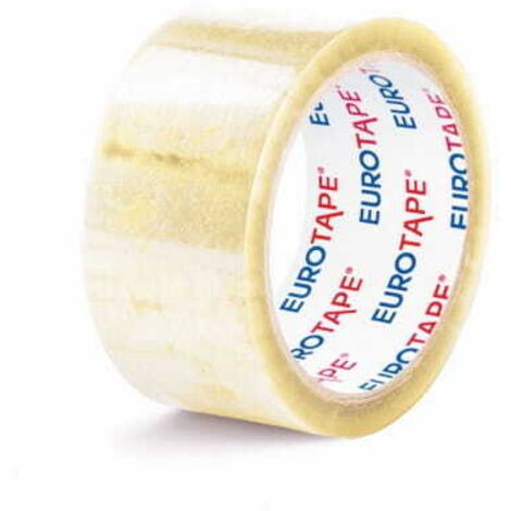Transparentes Packband 48 mm x 50 m aus Acryl