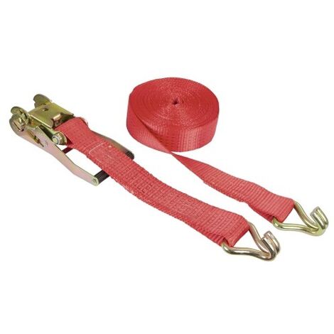 Transport de sangle de fixation KERBL, polyester + PU, 8 mtres x 50 mm, maximum de 4000 kg
