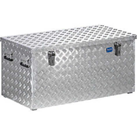 Transportbox Außen-L1022xB525xH520mm 250l Alu.Riffelblech ALUTEC