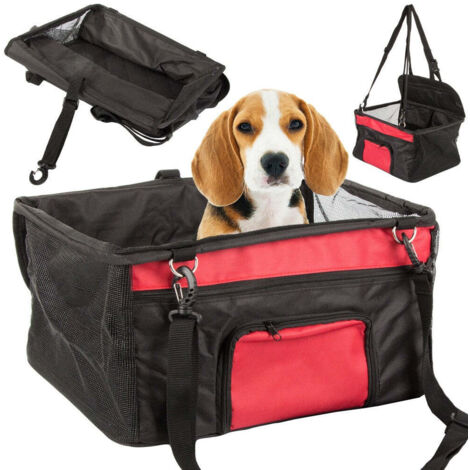Transporteur de siège d'auto pour lit pour chien et chat
