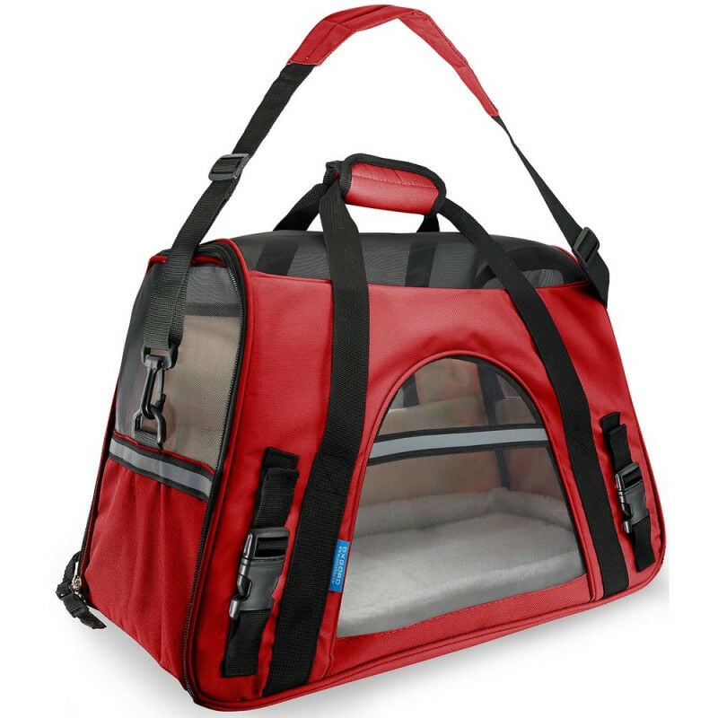 

Transportín Fly Rojo 48X25X33Cm