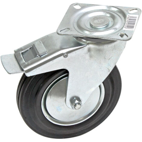 Transportrolle Lenkrolle mit Bremse d=160 mm bis 145 kg Lastrolle Bockrolle