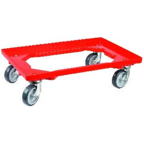 Transportroller 410 x 610mm rot