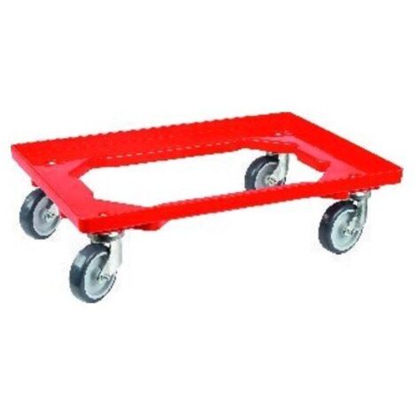 Transportroller 610 x 810mm rot