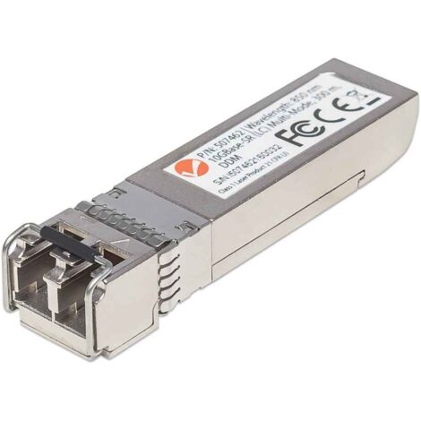 Transricevitore Intellinet 10 Gigabit Fibra Ottica Multimodale SFP+