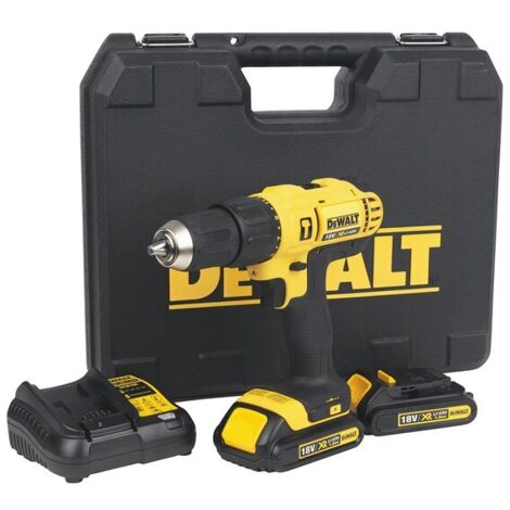 TRAPANI TRAPANO A BATTERIA DEWALT LITIO DCD 776 C2 18Volt 1.3Ah 2 BATTERIE