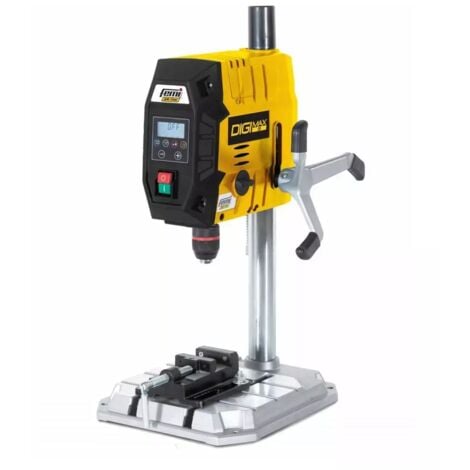 trapano a colonna da banco femi "digi max 13" con mandrino autoserrante 13 mm 720 w