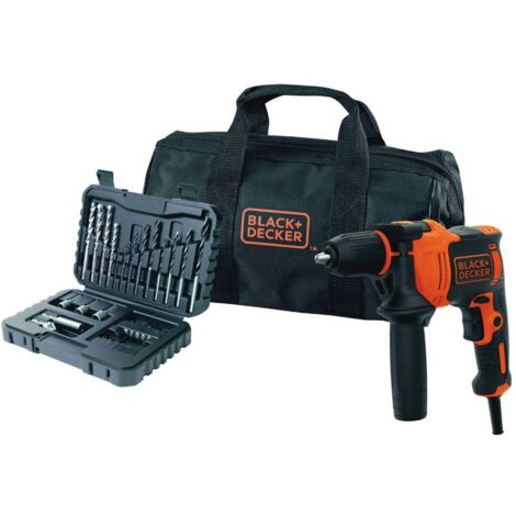 Trapano a Percussione 710W con Borsa e Accessori BLACK+DECKER BEH710SA32