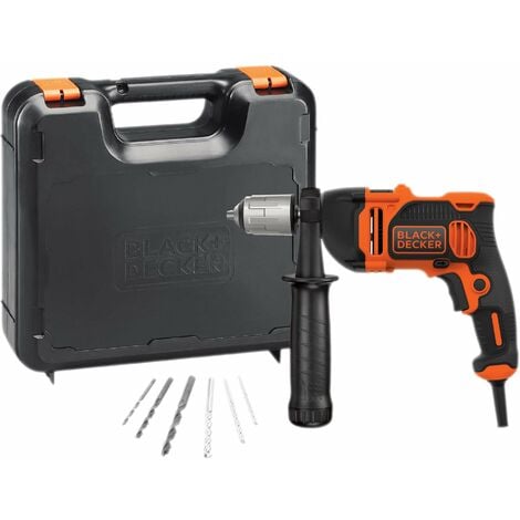 BLACK+DECKER BEH850-QS Trapano a Percussione 850 W con punte omaggio