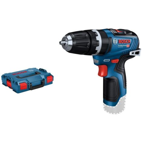 Trapano a percussione a batteria Bosch GSB 12V-35 senza batteria senza caricatore in L-BOXX