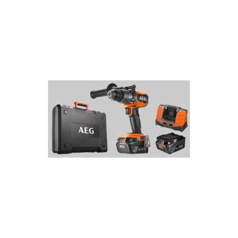 Trapano a percussione a batteria 'bsb 18c3bl' aeg 18v 2,0/4,0 ah AEG POWERTOOLS