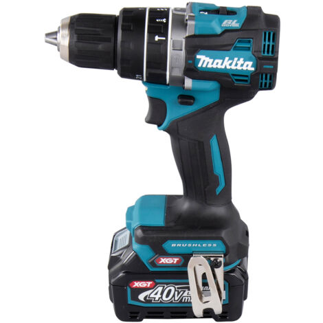 Trapano a percussione a batteria Makita HP002GA202 40V max. 2x 2,0 Ah + caricabatterie in MAKPAC