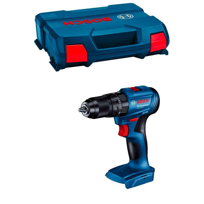 Trapano a Percussione BOSCH GSB 185-LI (Solo corpo + L-Case)