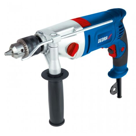 Trapano a percussione DEDRA 850W - Motore potente, foratura precisa