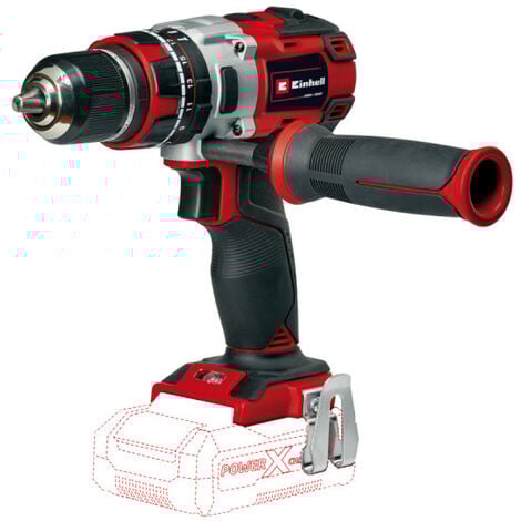 Trapano a percussione EINHELL 18V Power X-Change - Senza batteria e caricabatterie - TE-CD 18 Li-i Brushless-Solo