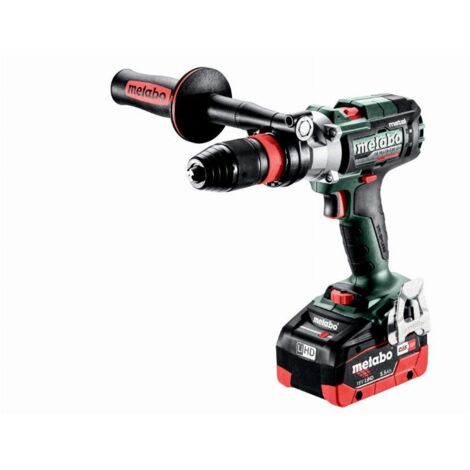 Trapano a percussione METABO SB 18 LTX-3 BL Q I METAL - 2 batterie 5,5 Ah + caricabatterie - 603182660