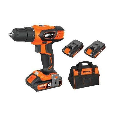 TRAPANO AVVIT BATTERIA GP20V 622035 WOKIN - VOLT 20X2 AH 2,0 + SOFTBAG - 1 pezzo