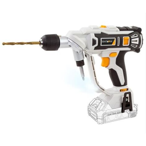TRAPANO AVVITATORE 1BAT 2AH +CARIC - 12 V