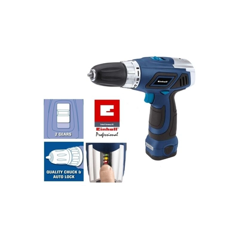 Trapano avvitatore a batteria 10,8V Litio