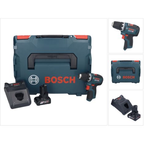 Trapano avvitatore a batteria Bosch GSR 12V-35 Professional 12 V 35 Nm Brushless + 1x batteria 6,0 Ah + caricabatterie + L-Boxx