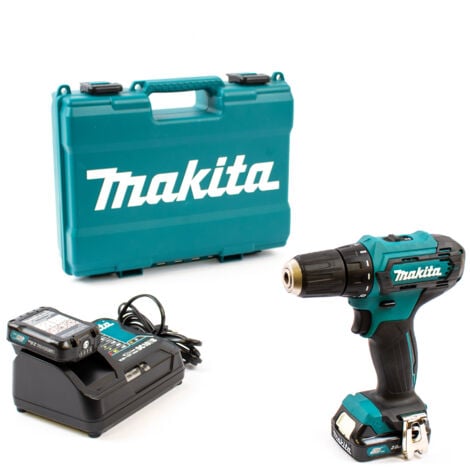 Trapano avvitatore a batteria Makita DF333DSAE 12V 2x2,0Ah batteria ricaricabile + caricabatterie in una valigetta di trasporto