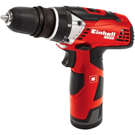Trapano avvitatore a batteria te-cd 12 x-li con manico modificabile  einhell