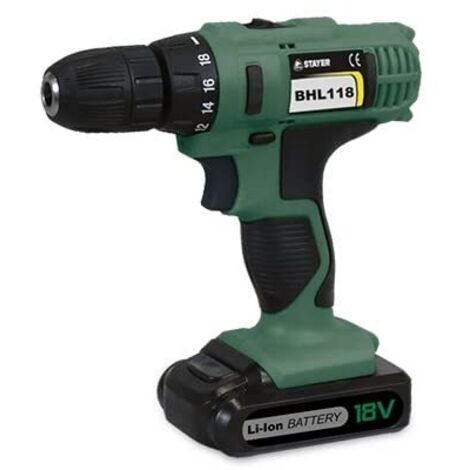 Trapano/avvitatore a percussione a batteria, 18 V, BHL 118 PK
