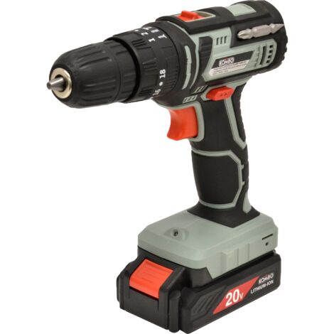 TRAPANO AVVITATORE A PERCUSSIONE A BATTERIA 20V 1,5AH
