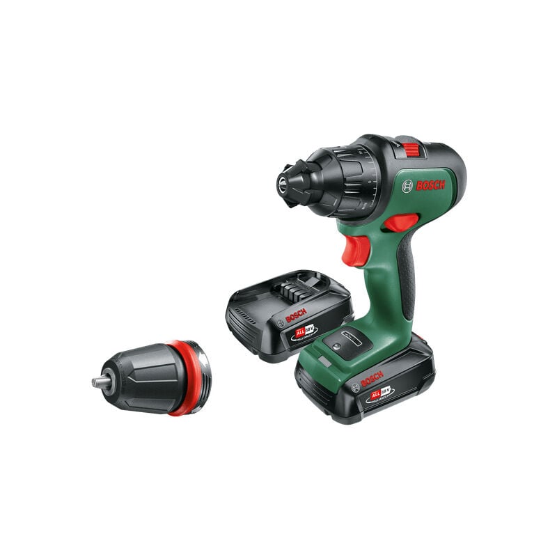 Advancedimpact 18V 2 speed cordless impact driver 2 batterie Velocità a vuoto: 0 - 450 e da 0 - 1500 min -1 - Bosch