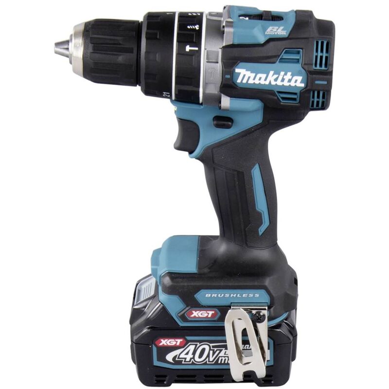 HP002GA202 -Trapano avvitatore a percussione a batteria incl. seconda batteria, incl. caricabatterie, incl. vali - Makita