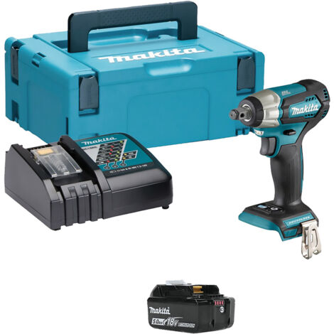 TRAPANO AVVITATORE AD IMPULSI A BATTERIA 'DTW181RTJ' 18V - 2 x 5,0 Ah Litio - MAKITA