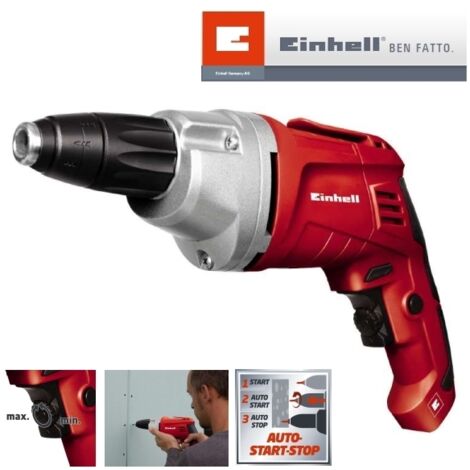 Trapano/Avvitatore ad  impulsi reversibile per viti autoperforanti e cartongesso 720W BT-DY 720E Einhell