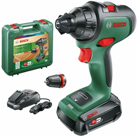 Trapano avvitatore BOSCH AdvancedDrill 18 + 1 caricabatteria da 2,5 Ah - 06039B5005