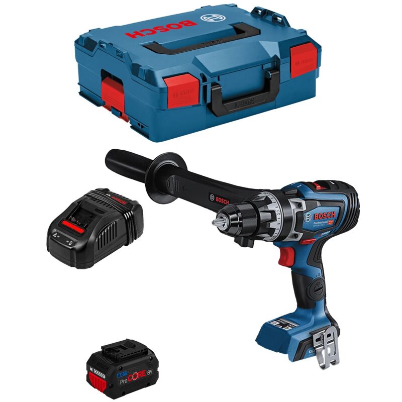 Trapano Avvitatore Bosch gsr 18V-150 c (1 x 8,0 Ah ProCORE + GAL1880CV + L-Boxx 136)