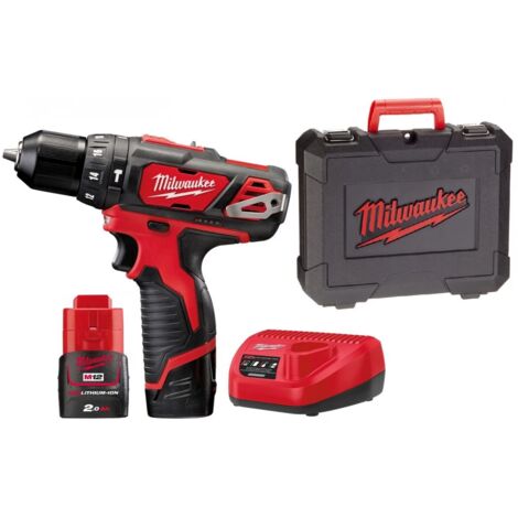 Trapano avvitatore con percussione batteria M12 Milwaukee 4933441940