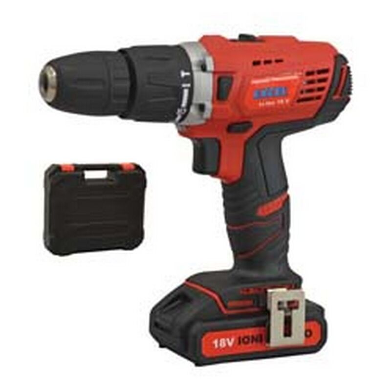 Trapano avvitatore conn. usb litio 18V con