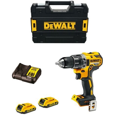 DEWALT DCD791D2-QW Trapano Avvitatore - 2 Velocita’ 18V Motore Brushless Mandrino Autoserrante 1.5-13Mm.