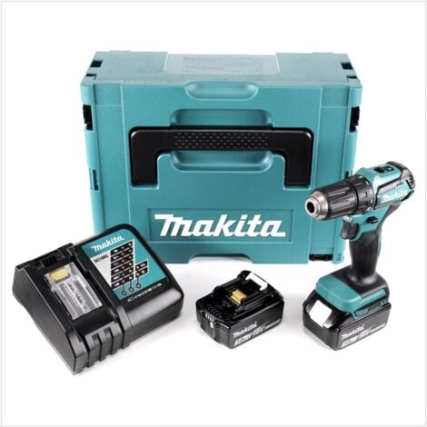 Trapano avvitatore LXT 18V Li-Ion con 2 batterie da 3,0 Ah e caricabatterie MAKPAC - MAKITA DDF483RFJ