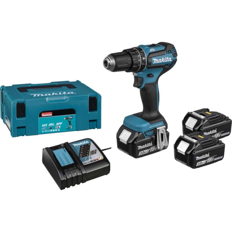 Trapano Avvitatore Makita DHP485RF3J 18V 3Ah