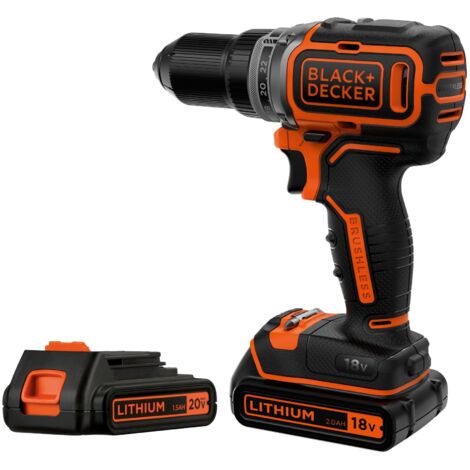 trapano avvitatore Nero + Decker 'BL186K' 18V