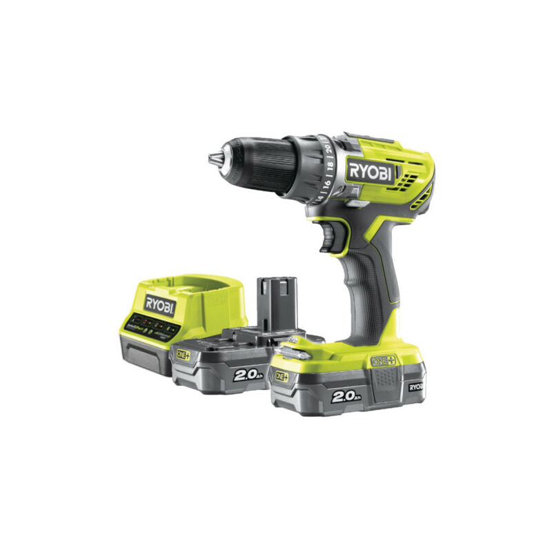 Trapano avvitatore RYOBI 18V 2.0Ah LithiumPlus