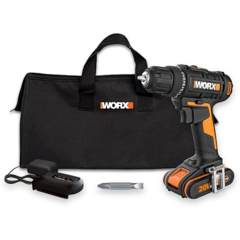 Trapano avvitatore WORX WX100 con batteria 2.0 Ah e caricatore standard