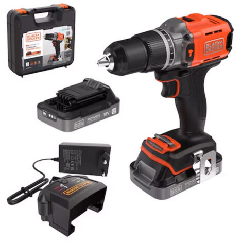 TRAPANO B+D 18VP BCD383D2XK 2 BATTERIE